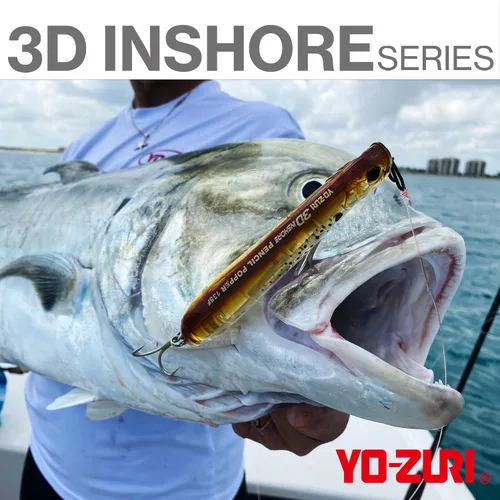 Vista 5 de Duel Yo Zuri 3 D Inshore Surface Minnow ' F Mm 2 Floating Lure