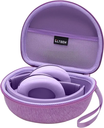 Vista 22 de Estuche para auriculares compatible con Beats Studio Pro/Solo 4 / Studio 3 / Solo 3 / Picun B8 / BERIBES/JLab JBuds Lux ANC Wireless Bluetooth