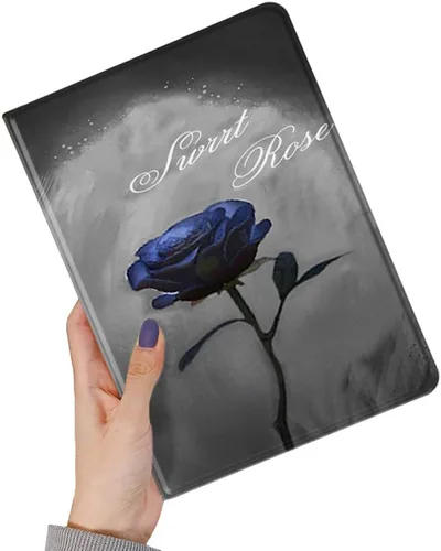 Vista 24 de kaitesi Funda floral compatible con iPad 6ª 5ª generación 9.7 pulgadas iPad Air/Air 2, diseño de flores, bonita funda inteligente de piel delgada