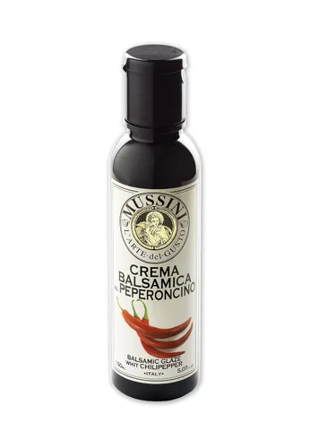 Vista 8 de Glaseado balsámico italiano de chile con sabor natural de Mussini, 5.1 onzas