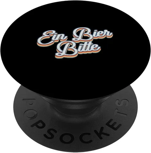 Vista 6 de Oktoberfest Ein Bier Bitte Retro Divertido Vintage Alemán Cerveza PopSockets MagSafe PopGrip para iPhone