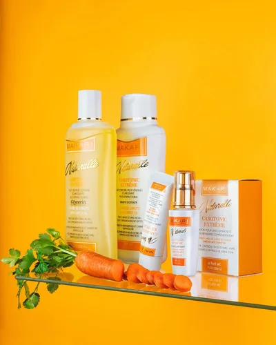 Vista 9 de MAKARI Carotonic Extreme Body Lotion (17.6 oz) Combate la producción excesiva de grasa Ayuda a desvanecer cicatrices y marcas corporales