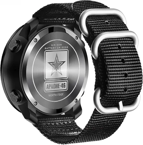 Vista 3 de NORTH EDGE APACHE-46 Digital Sports Watches for Men Military Watches with Compass Temperature Steps Tracker Sport Tactical Survival Watches