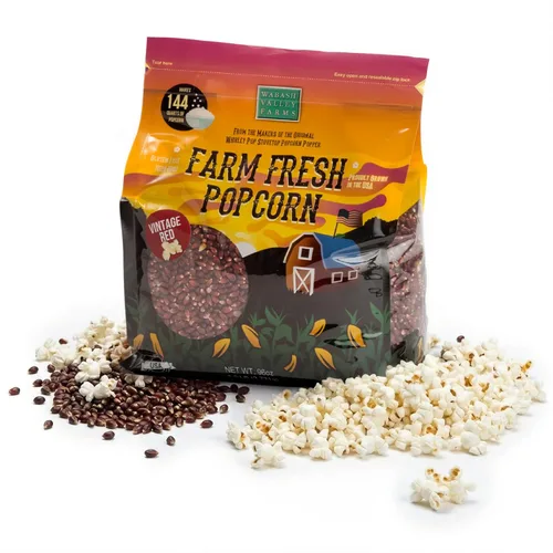 Vista 21 de Palomitas de maíz extra grandes en forma de hongo - Wabash Valley Farms, palomitas de maíz grandes en forma de hongo para reventar, granos