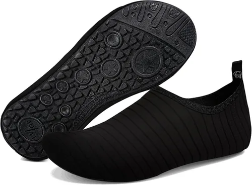 Vista 3 de Zapatos de agua zapatos descalzos para hombre y mujer para playa piscina secado rápido para deportes acuáticos yoga