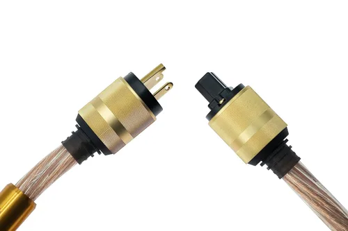 Vista 3 de iFi – Quasar - Cable de alimentación equilibrado geométricamente Reducción del ruido del sistema Cobre puro Polímero resistente a los impactos