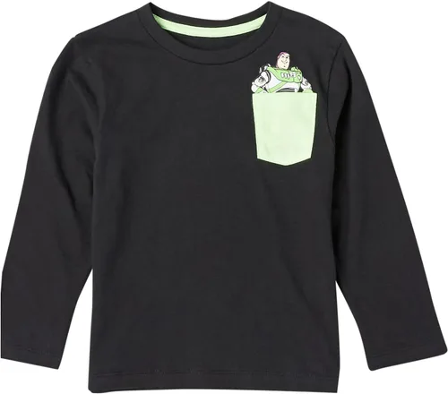 Vista 5 de Camiseta de manga larga Spotted Zebra, marca Tienda, de Disney, Star Wars, Marvel, para niño