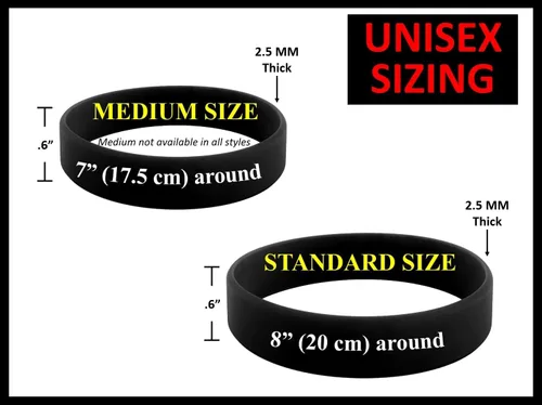 Vista 4 de We Keep You Motivated No Excuses Pulseras motivacionales – Usadas por atletas profesionales – Pulseras inspiradoras de goma de silicona – Gimnasio