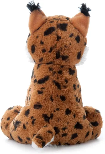 Vista 2 de The Petting Zoo Bobcat - Animal de peluche, regalos para niños, animales salvajes del zoológico Onez, juguete de peluche Bobcat de 12 pulgadas