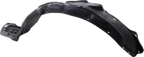 Vista 4 de CarPartsDepot Protector de guardabarros delantero lado izquierdo sin aislamiento de espuma interior protector contra salpicaduras compatible