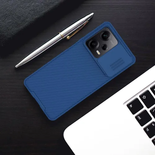 Vista 6 de Funda para Xiaomi Redmi Note 12 Pro 5G/POCO X5 Pro 5G con cubierta para cámara, delgada funda protectora de policarbonato a prueba de golpes