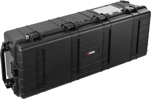 Vista 4 de Eylar XXL - Engranaje de rodillos de transporte pesado de 44 pulgadas de profundidad, cámara, herramientas, equipo rígido impermeable con espuma