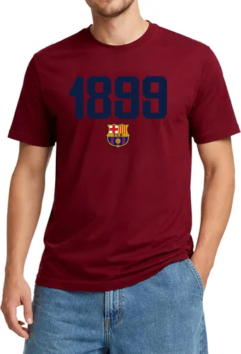 Vista 9 de Icon Sports Officially Licensed FC Barcelona Cotton T-Shirt - Unisex Adult