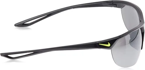 Vista 3 de Nike Golf Gafas de sol Cross Trainer marco negrovoltio gris con lente flash plateada