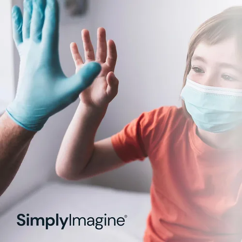 Vista 7 de Dispensador de guantes acrílicos SimplyImagine - Soporte para guantes para montaje en pared - Almacenamiento en pared de baño - Organizador