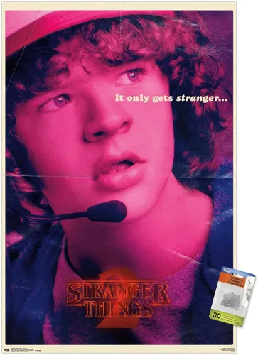 Vista 6 de Netflix Stranger Things: Season 2 - Póster de pared Dustin con alfileres