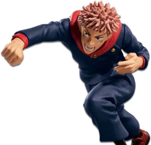 Vista 2 de Banpresto 17098 Figura de Jujutsu Kaisen Yuji Itadori (Repeat)