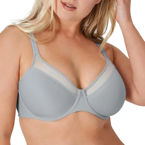 Vista 18 de Bali Women's Underwire T-Shirt Bra – Ultra-Light Smoothing Spacer Bra Negro