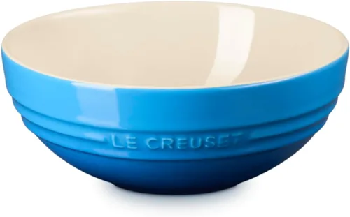 Vista 9 de Le Creuset - Cuenco múltiple de cerámica, 1.6 cuartos de galón, color cereza Cerise