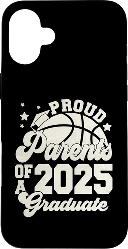 Vista 22 de iPhone 16 Parents of a 2025 Graduate Senior Graduation Basketball Case