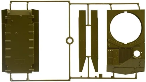 Vista 11 de Italeri -6589 M109 A2/A3/G, Escala 1:35, Kit de Modelo, Modelo de Plástico para Ensamblar, Modelado, Verde, IT6589