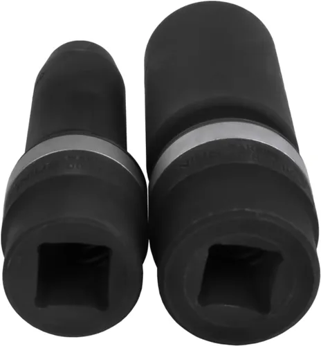 Vista 7 de Genius Tools Juego de llaves de vaso de impacto giratorias profundas de 1/2" Dr. TG-411MD de 11 piezas