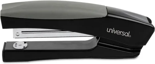 Vista 5 de Universal 43148 - Engrapadora de tira completa, capacidad para 20 hojas, color negro y gris