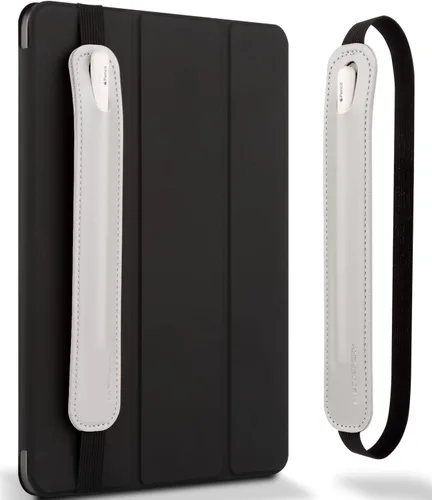 Vista 12 de Goospery Soporte para lápices compatible con Apple Pencil (1ª y 2ª generación) Funda de piel sintética, accesorios de bolsillo, banda elástica, Negro