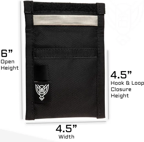 Vista 3 de Xtreme Sight Line ~ Xecutive Faraday Bolsa para Llaveros y Otros Pequeños Electrónicos (6" x 4") ~ Seguridad de Vehículos y Datos ~