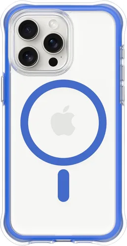 Vista 8 de ORNARTO Air Case para iPhone 16 Pro Max Transparente, Compatible con MagSafe, Funda de Protección contra Caídas de Grado Militar con Air-Pink Rosa