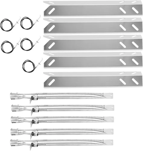 Vista 9 de Piezas de repuesto para parrilla Charbroil Performance 4 quemadores 463366022 463365021 463365522 463352521, 5 quemadores 463448021, G325-0002-W1