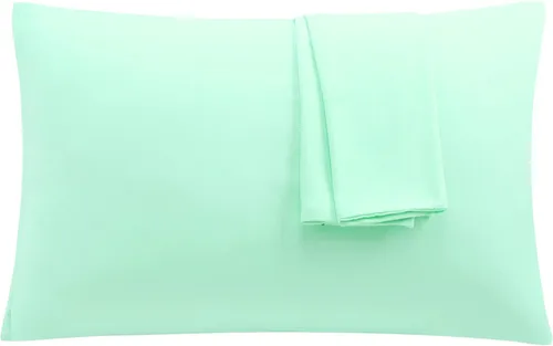 Vista 19 de uxcell Paquete de 2 fundas de almohada de microfibra suave serie 1800 con cremallera estándar (20 x 26 pulgadas), color dorado