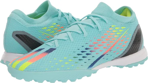 Vista 7 de adidas Tenis de fútbol unisex para adultos X Speedportal.3 Turf, Team Shock Pink 2Zero MetalicCore Black