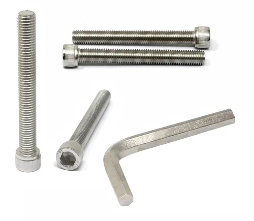 Vista 150 de iexcell Kit de tornillos de cabeza hexagonal de acero inoxidable 304, 100 unidades M2 x 0.157 in, paso de rosca de 0.016 in