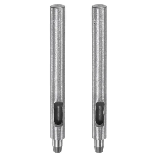 Vista 57 de HARFINGTON Perforadora de cuero de 0.020 in, recta, redonda, con ojales, remache a presión, fijador para cuero, artesanía, ropa, bolso, cortina