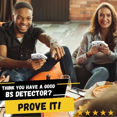 Vista 5 de Brilliant or BS? Un juego de trivia para conocerlo todos y grandes mentirosos gordos Divertido juego de trivia para amigos y familiares 4-6