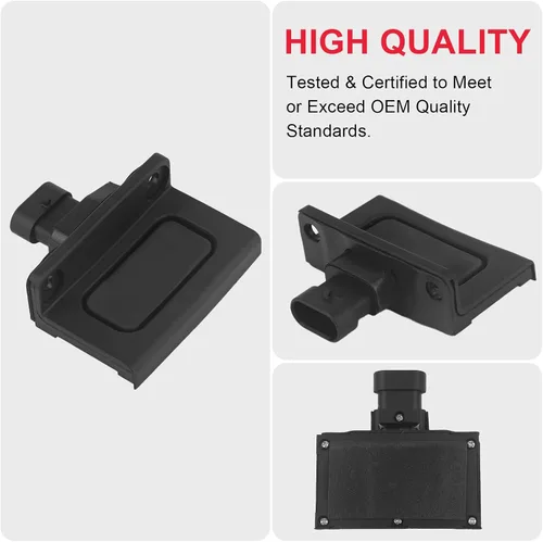 Vista 4 de C6 - Juego de almohadillas para interruptor de liberación exterior con pestillo de puerta compatible con Chevy Corvette C6 2005-2013 Reemplazar #