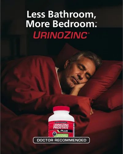 Vista 7 de Urinozinc Plus - Suplemento para la próstata con Beta Sitosterol y Saw Palmetto – Reduce las preocupaciones de micción frecuente y apoya la salud
