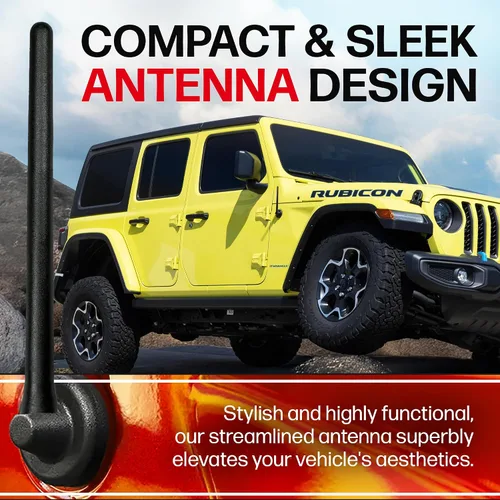 Vista 7 de AntennaMastsRus - Antena de repuesto compatible con Jeep Wrangler y Gladiator 2007-2020