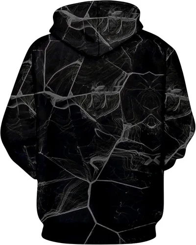 Vista 2 de longantii Sudadera con capucha estampada para primavera y otoño, informal, con capucha, para hombre
