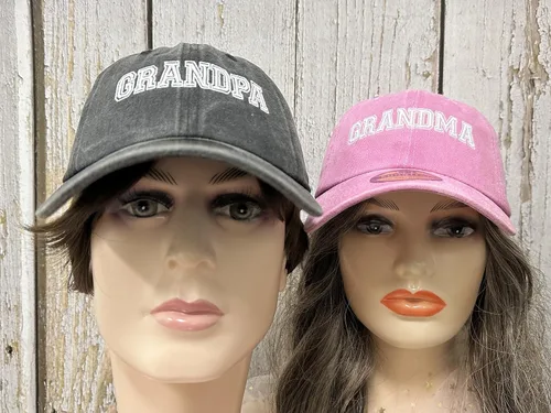 Vista 89 de Sombreros bordados para tío tía, abuelo, abuela, mamá, mini