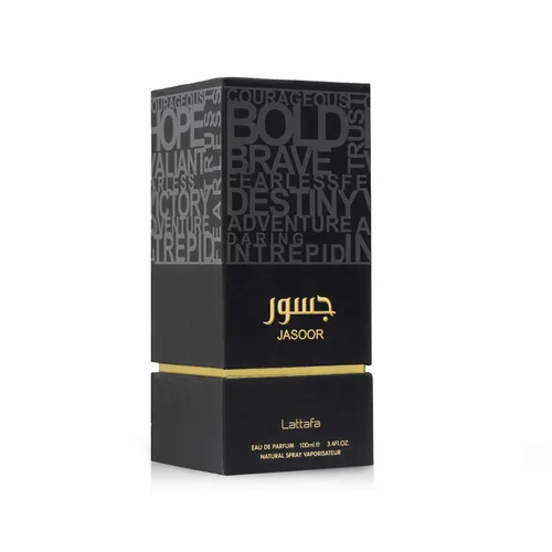Vista 3 de Lattafa Jasoor Eau De Parfum Spray para hombre, 3.4 onzas