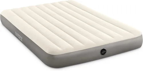 Vista 12 de Intex 64101E Dura-Beam Standard Series Colchón inflable de una sola altura, con válvulas extra anchas 2 en 1, soporta hasta 300 libras
