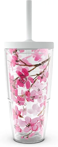 Vista 18 de Vaso de flor de cerezo japonesa de 16 onzas con tapa