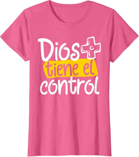 Vista 41 de Regalo Cristiano En Español Christian Spanish Dios Tiene Con Camiseta, Negro
