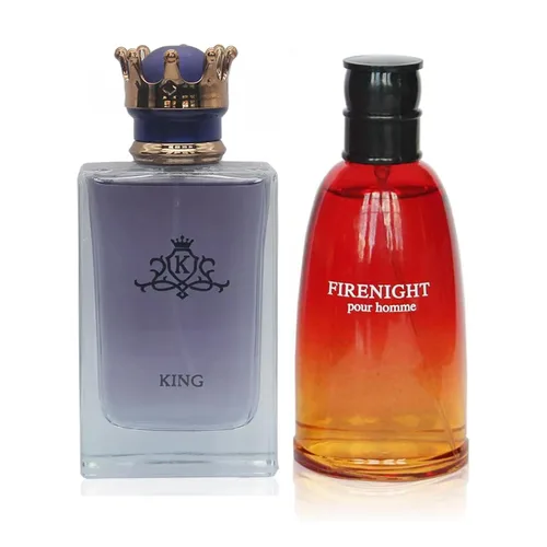 Vista 20 de King&1 Billion Lucky Men Colonia Set Eau De Parfum Spray para hombres, notas afrutadas enriquecidas por una fuerte fragancia a base de madera, ideal