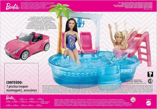 Vista 3 de Barbie Glam Pool Piscina, Multicolor
