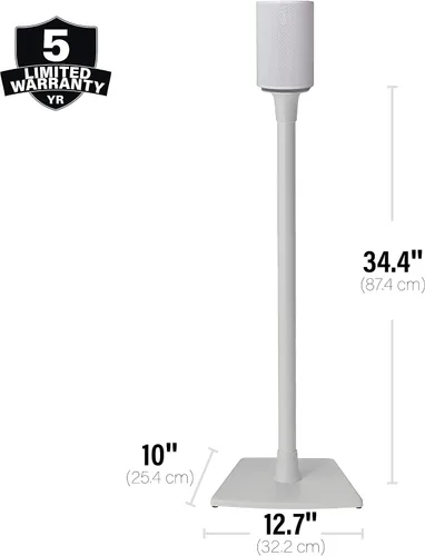 Vista 2 de SANUS Soporte de altavoz de altura ajustable