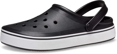 Vista 16 de Crocs Zuecos unisex para adultos con plataforma fuera de la cancha Azul marino