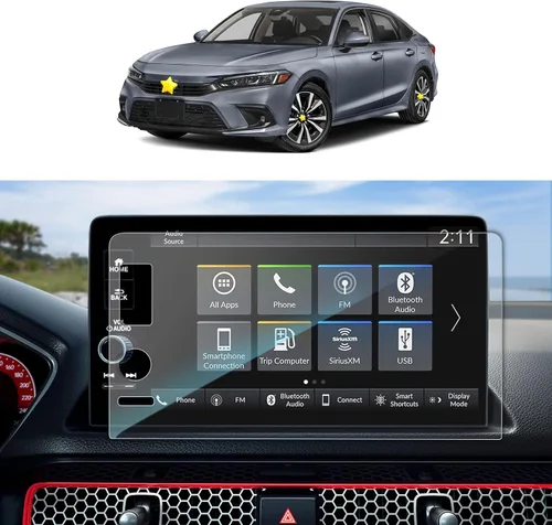 Vista 22 de SKTU Protector de pantalla para Honda Pilot 2018 2016-2018 Honda Pilot Passport 2016-2020 Honda Ridgeline Navigation Display Honda Pilot 2018